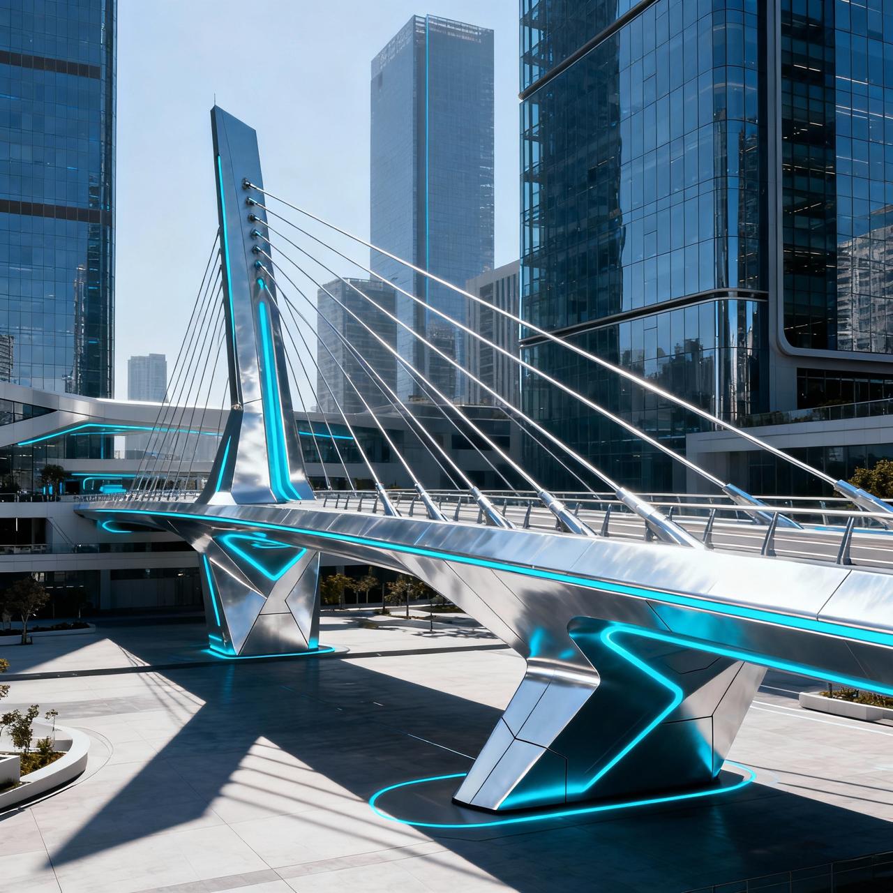 Astra Build futuristic bridge concept